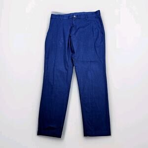 Fabletics Pants Mens 33x30 Navy Blue Twill The High Side Classic Fit Chinos